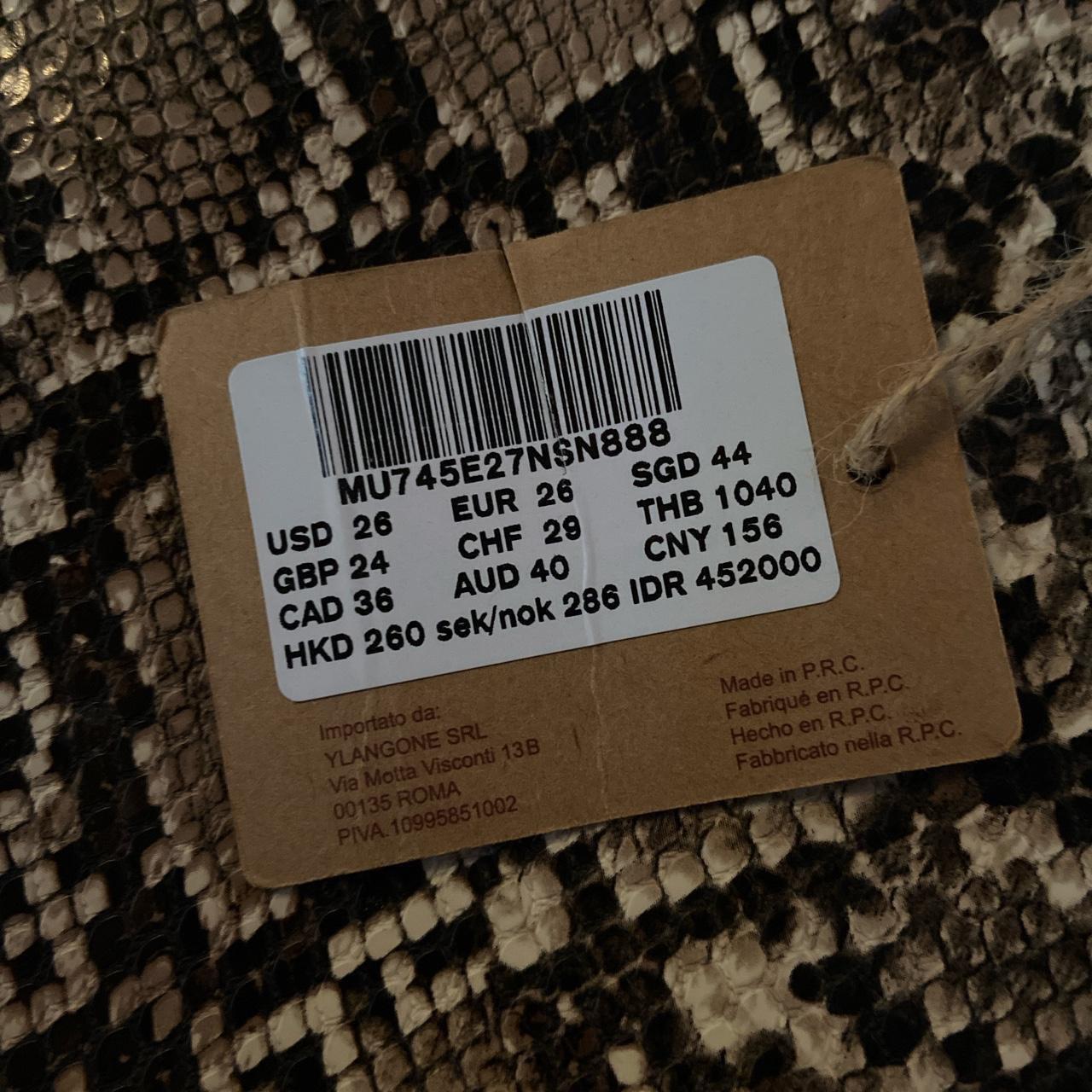 Brandy Melville snake skin bag. New with tags.