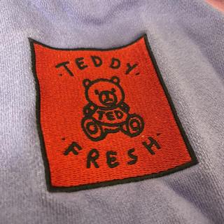 Teddy Fresh Quilt Patchwork Hoodie Other Colorway - Depop