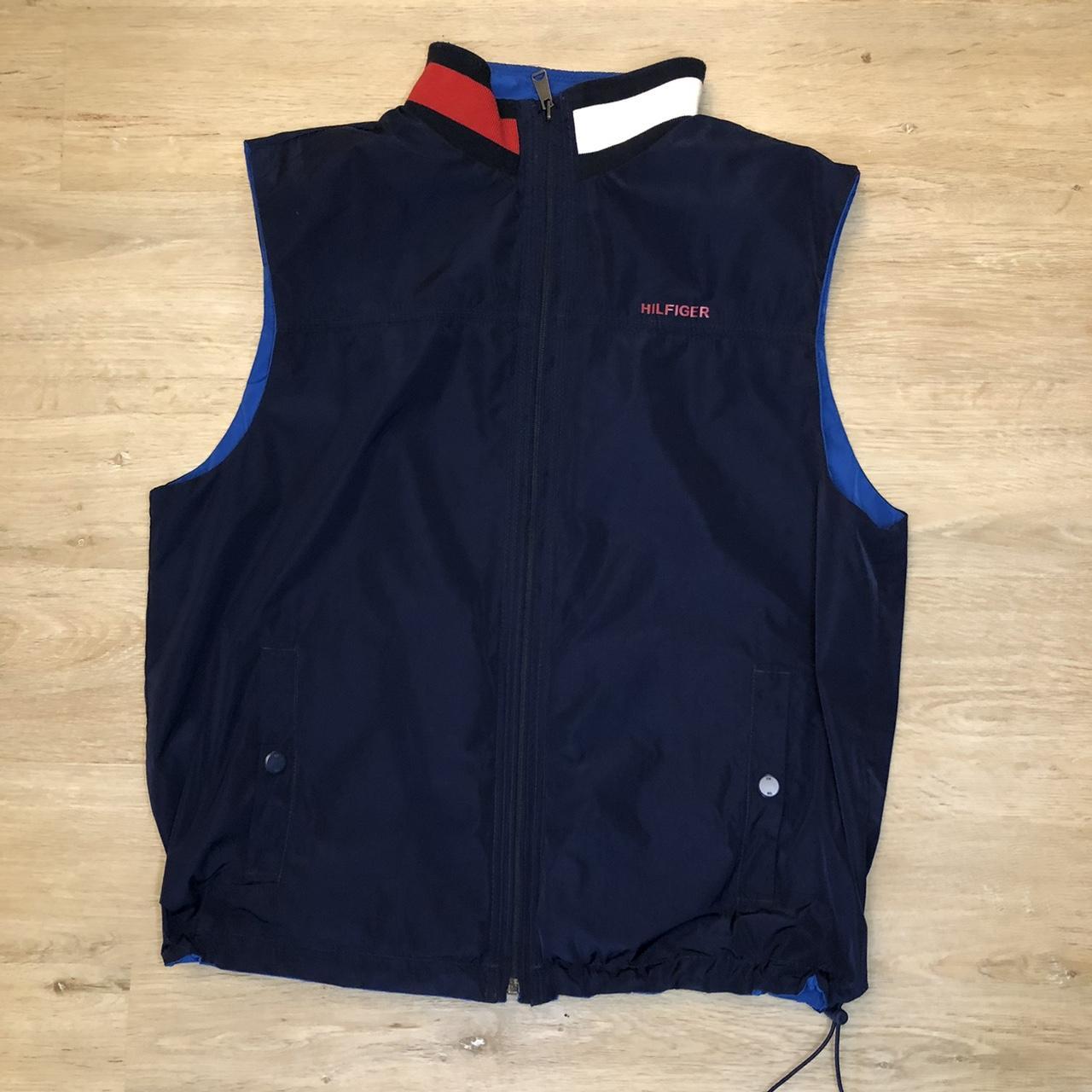 Tommy Hilfiger reversible vest Size XL, unisex... - Depop