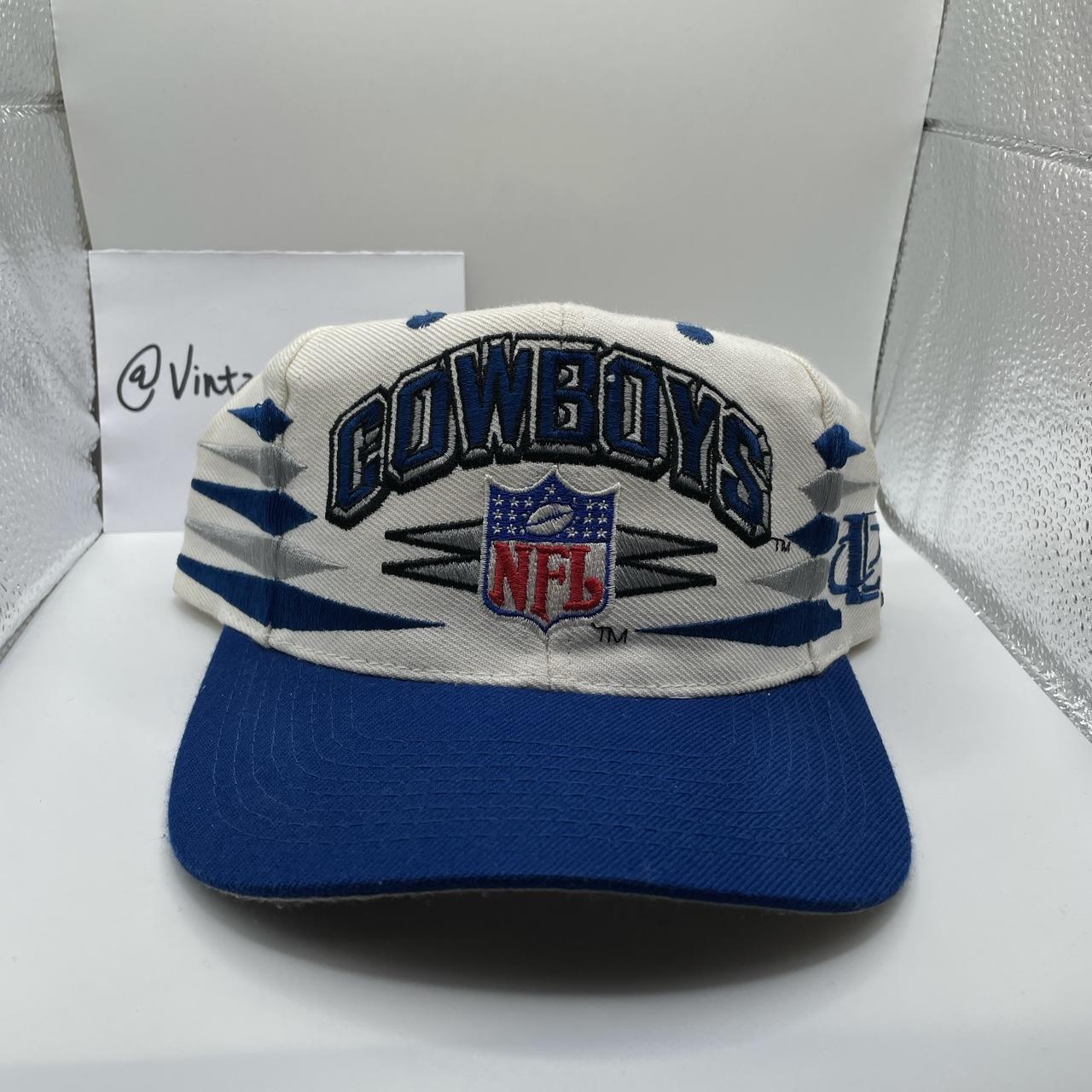 Vintage dallas cowboys 3D block diamond cut snapback - Depop