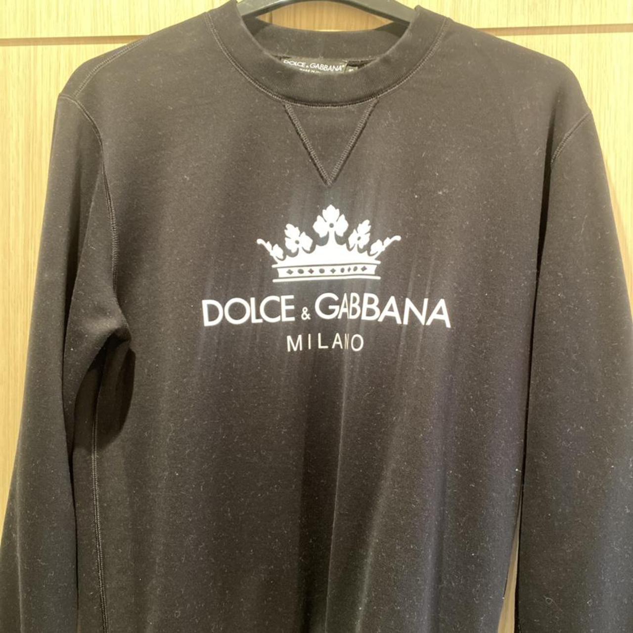 Dolce and gabbana milano sweatshirt hotsell