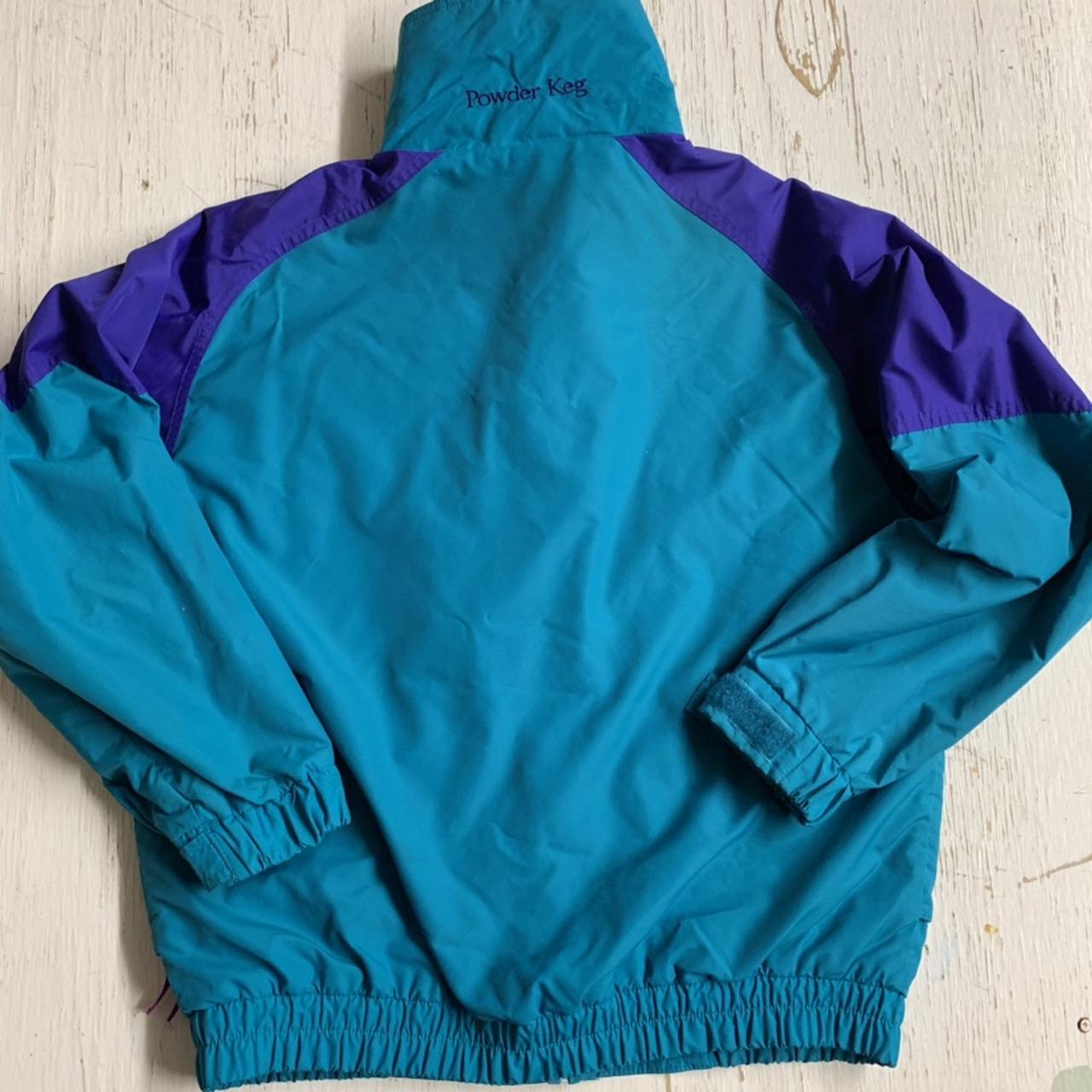 🍬Columbia vintage powder keg jacket🍬 Color block... Depop