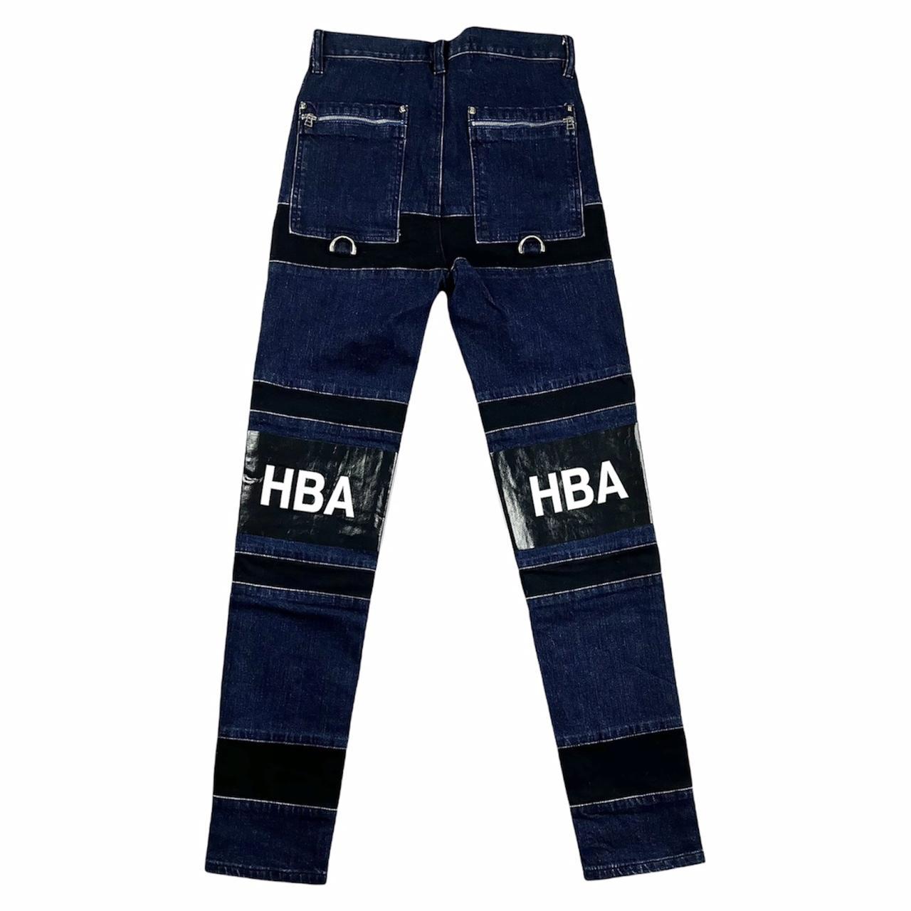 Hood By Air Men's Black and Blue Jeans (2)