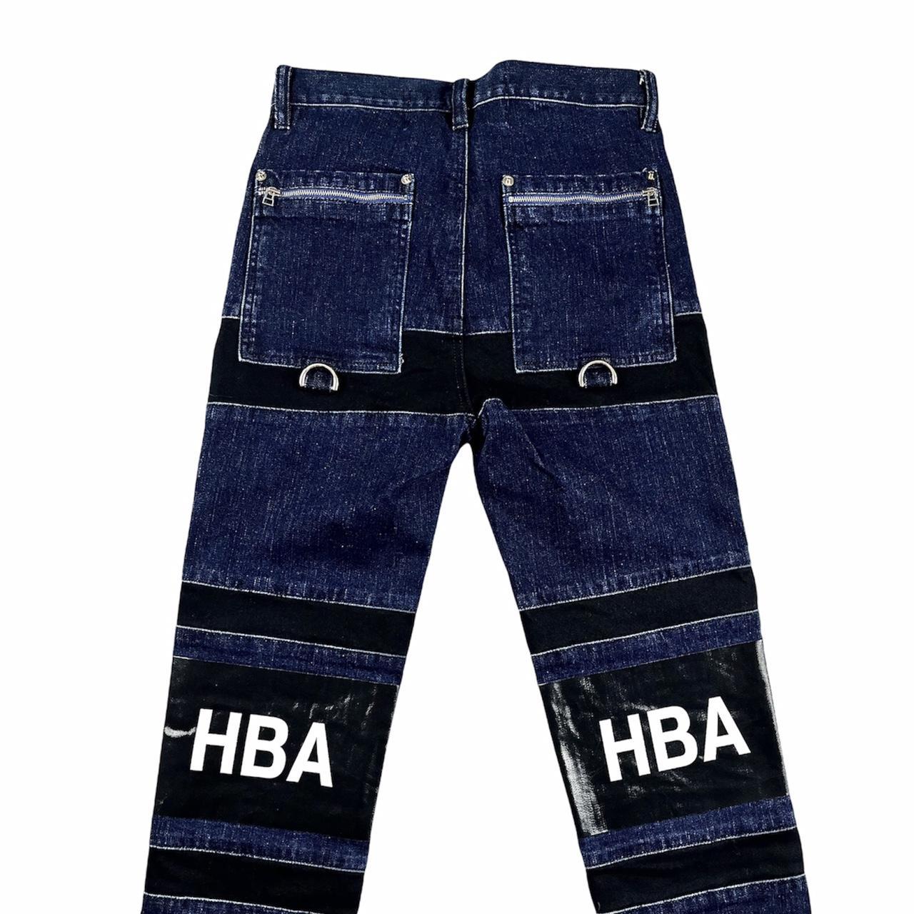 Hood By Air Men's Black and Blue Jeans (3)