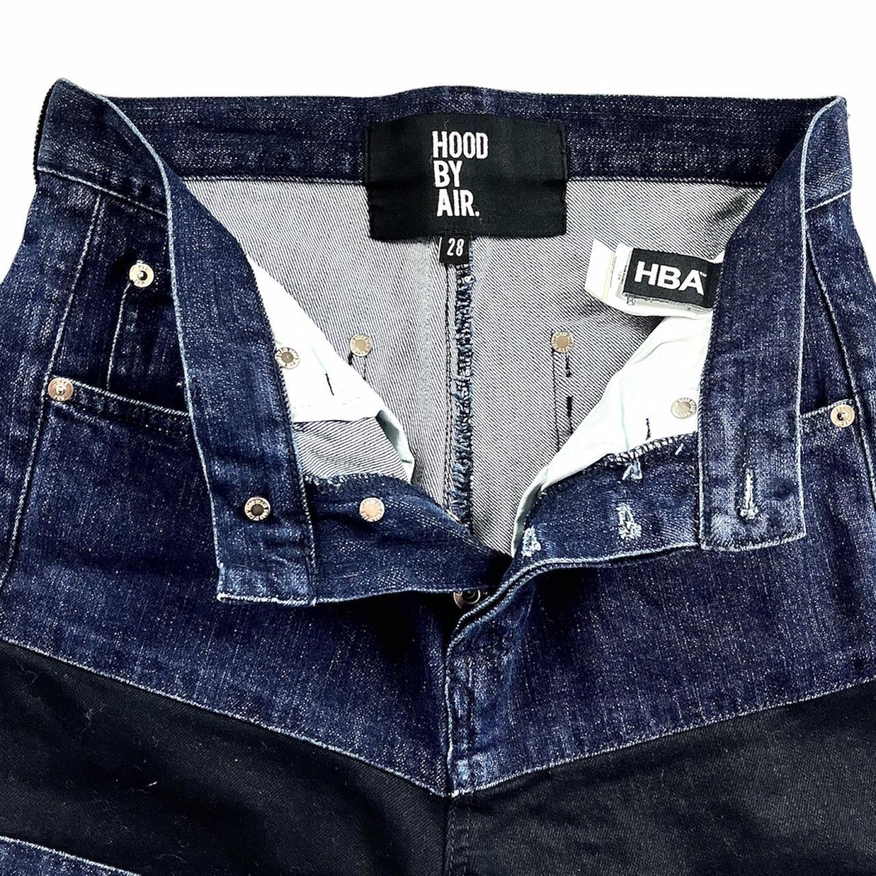 Hood By Air Men's Black and Blue Jeans (4)