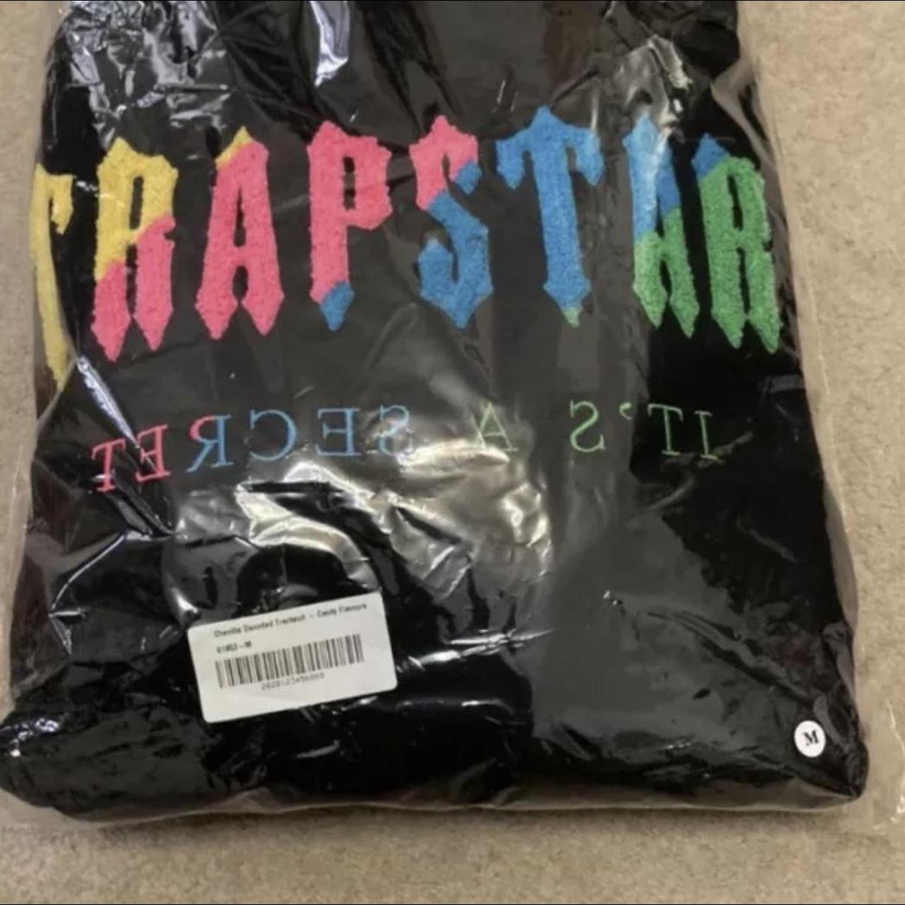 Yellow/Pink/Blue/Green/Black Trapstar tracksuit... - Depop