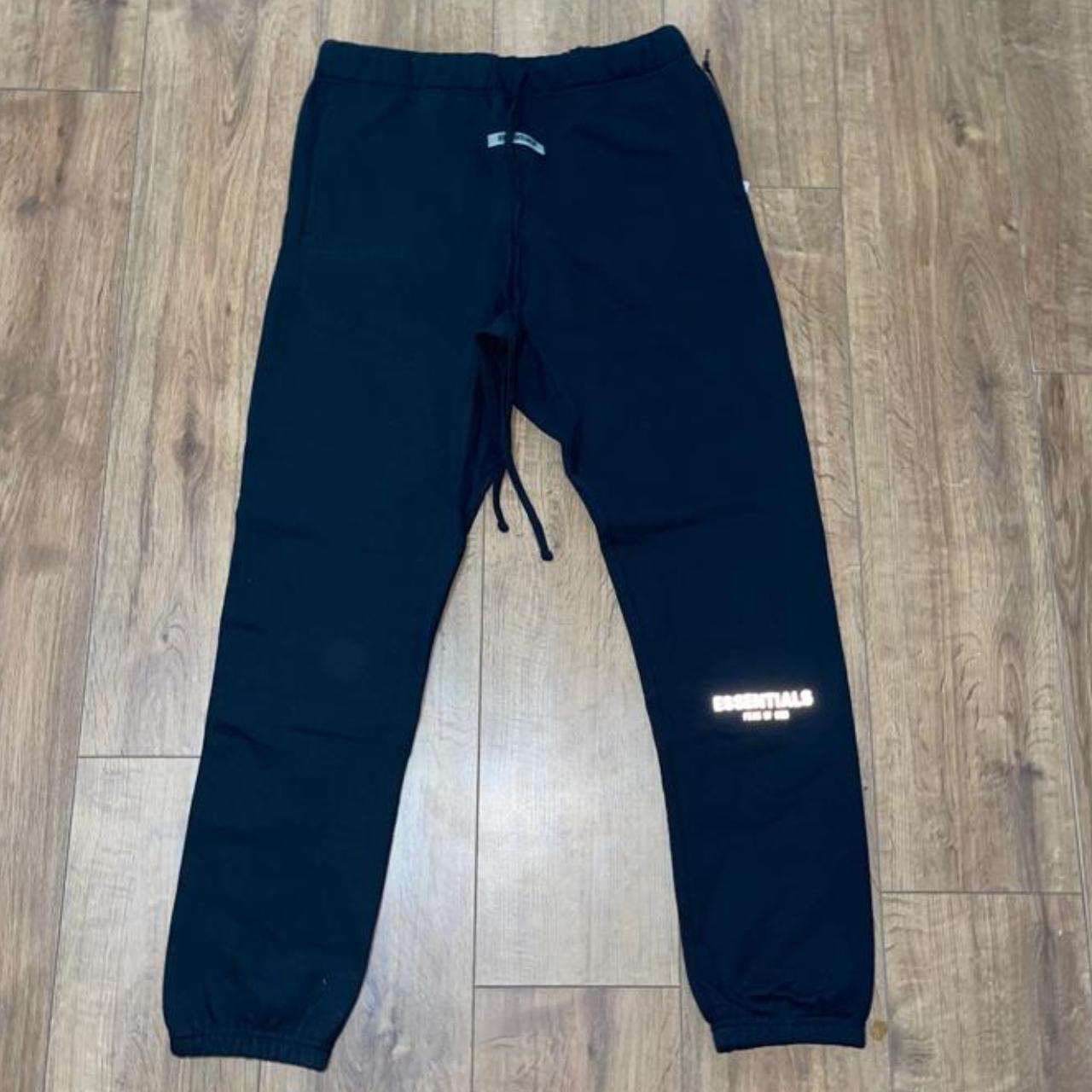 Fear of God Men's Black Joggers-tracksuits | Depop