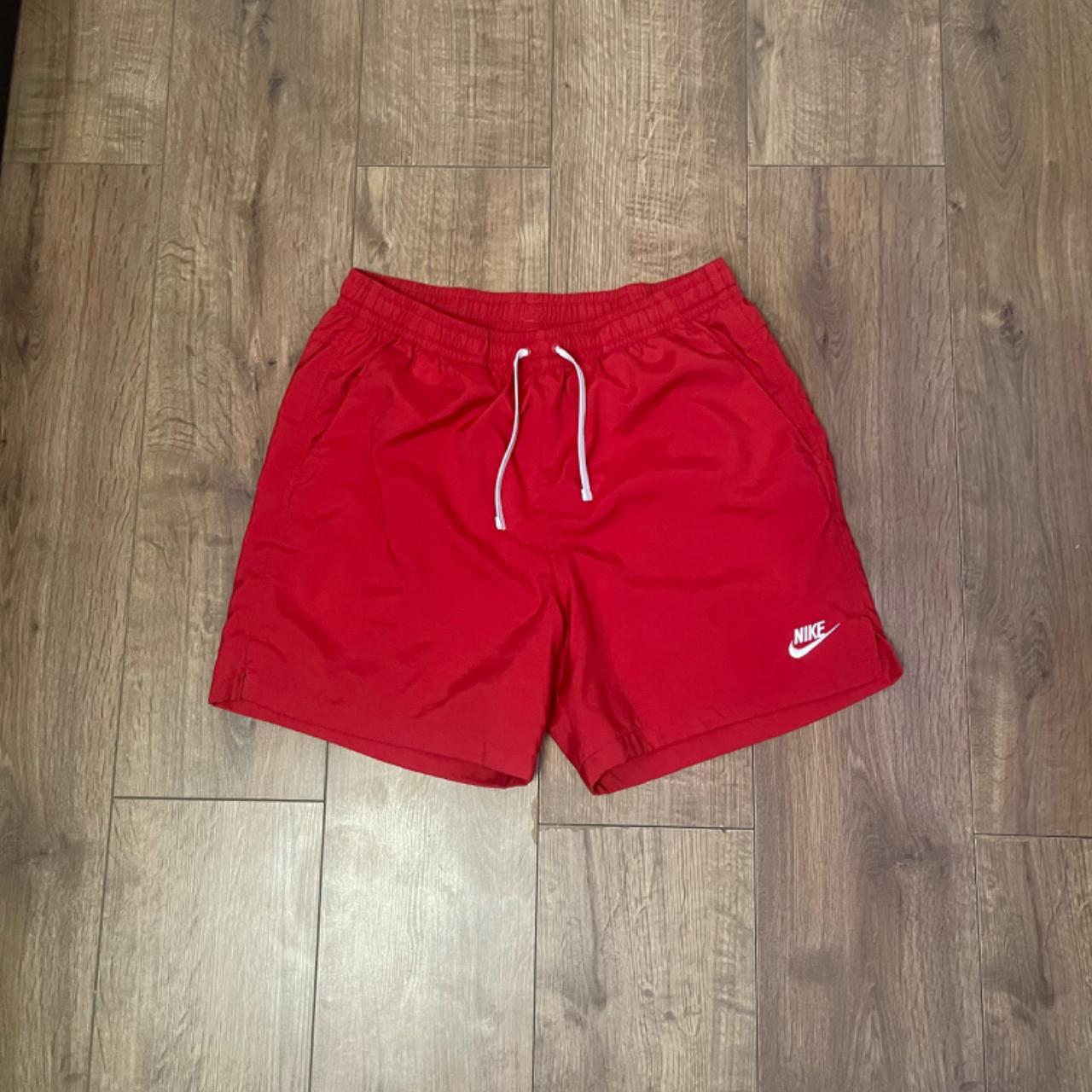 Nike Women's Red Shorts | Depop