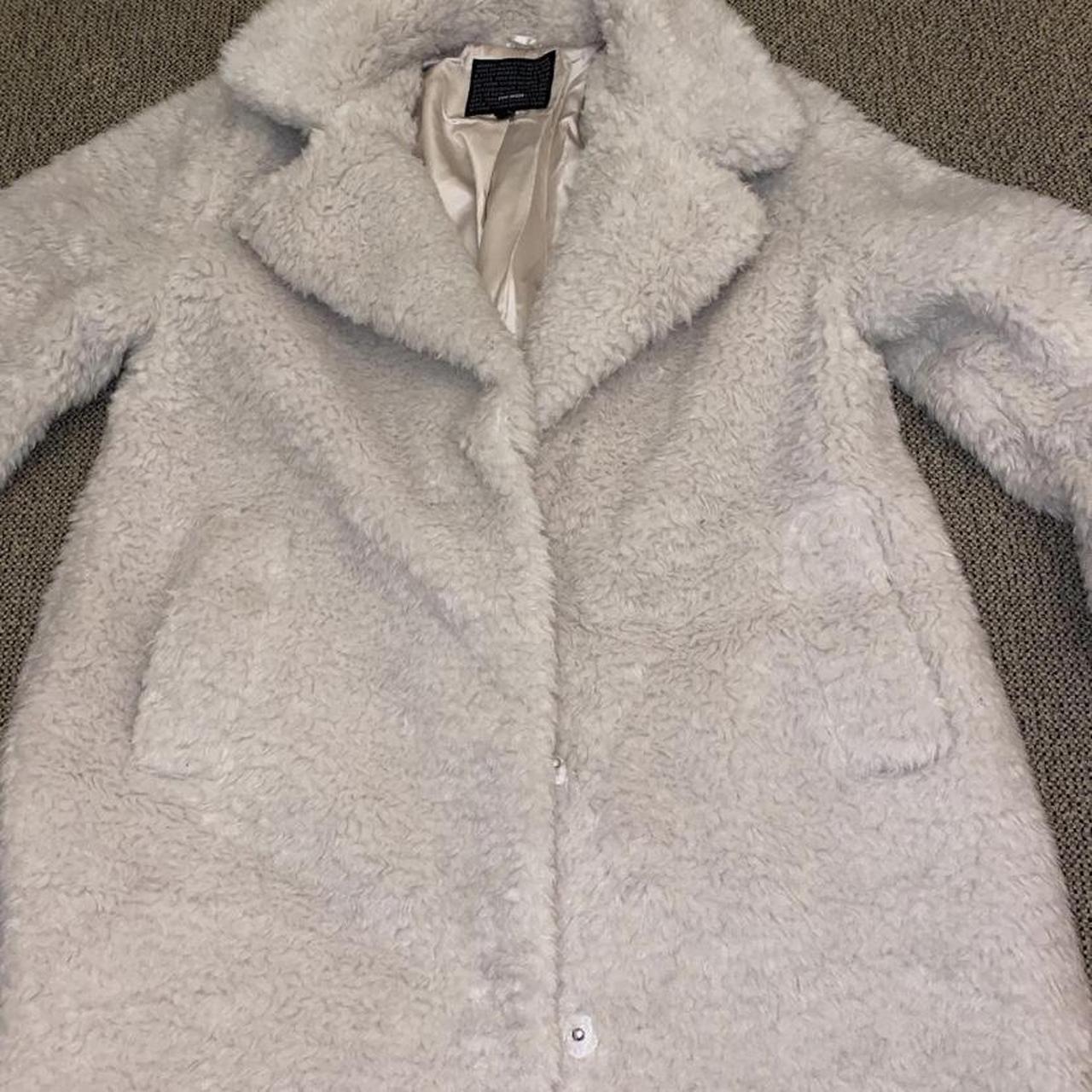Steve Madden shearling coat size M New without tag /... - Depop