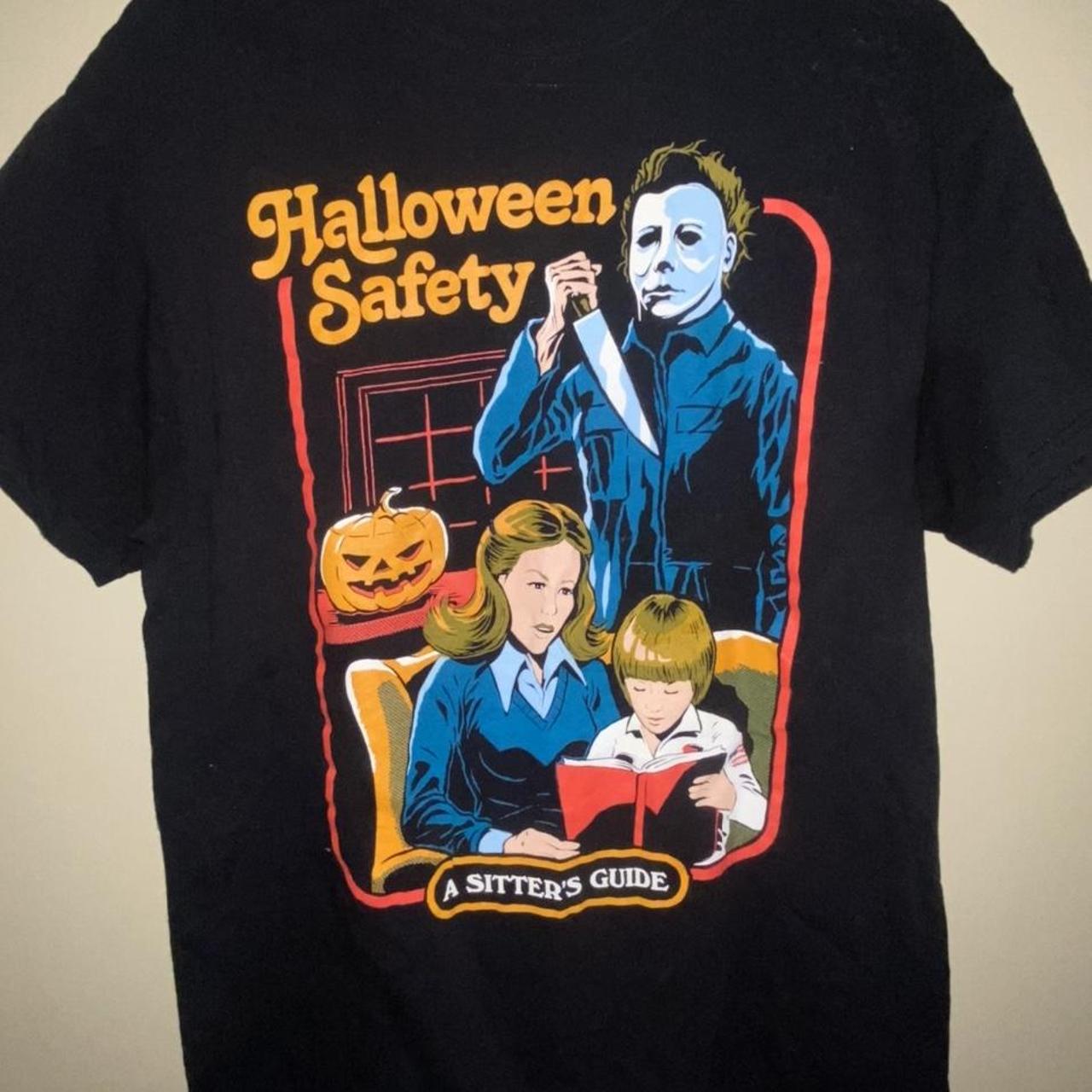 michael myers babysitter shirt