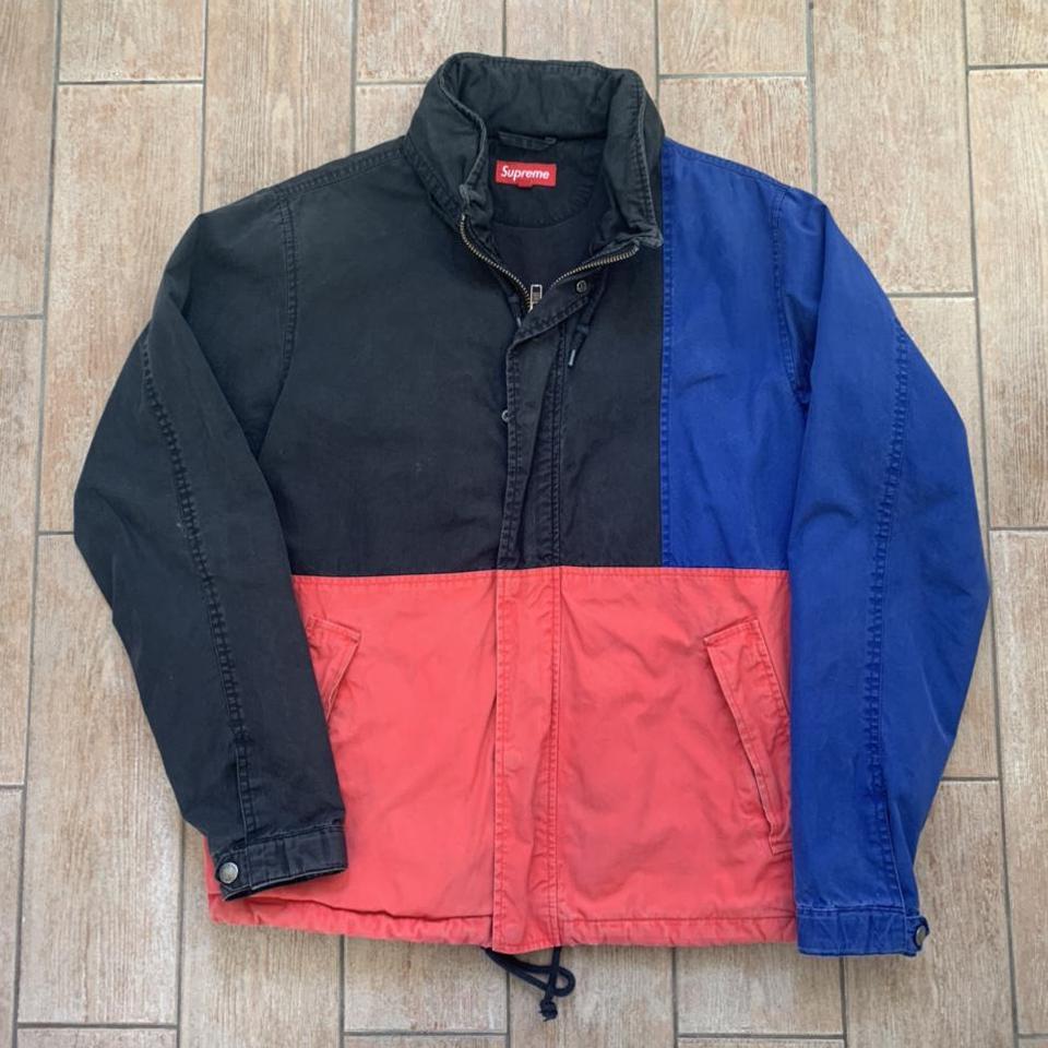 supreme colour block jacket