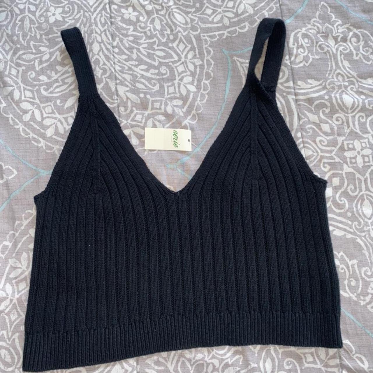 Aerie Knit Crop Top. Size Medium. Brand new with... - Depop