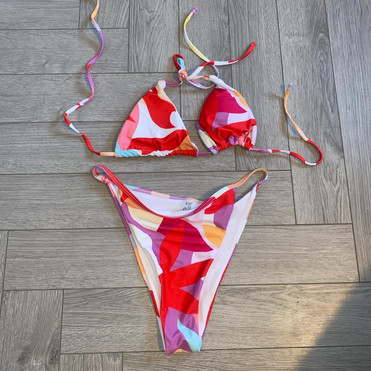 Shein bikini size large padded bikini top brand new... Depop