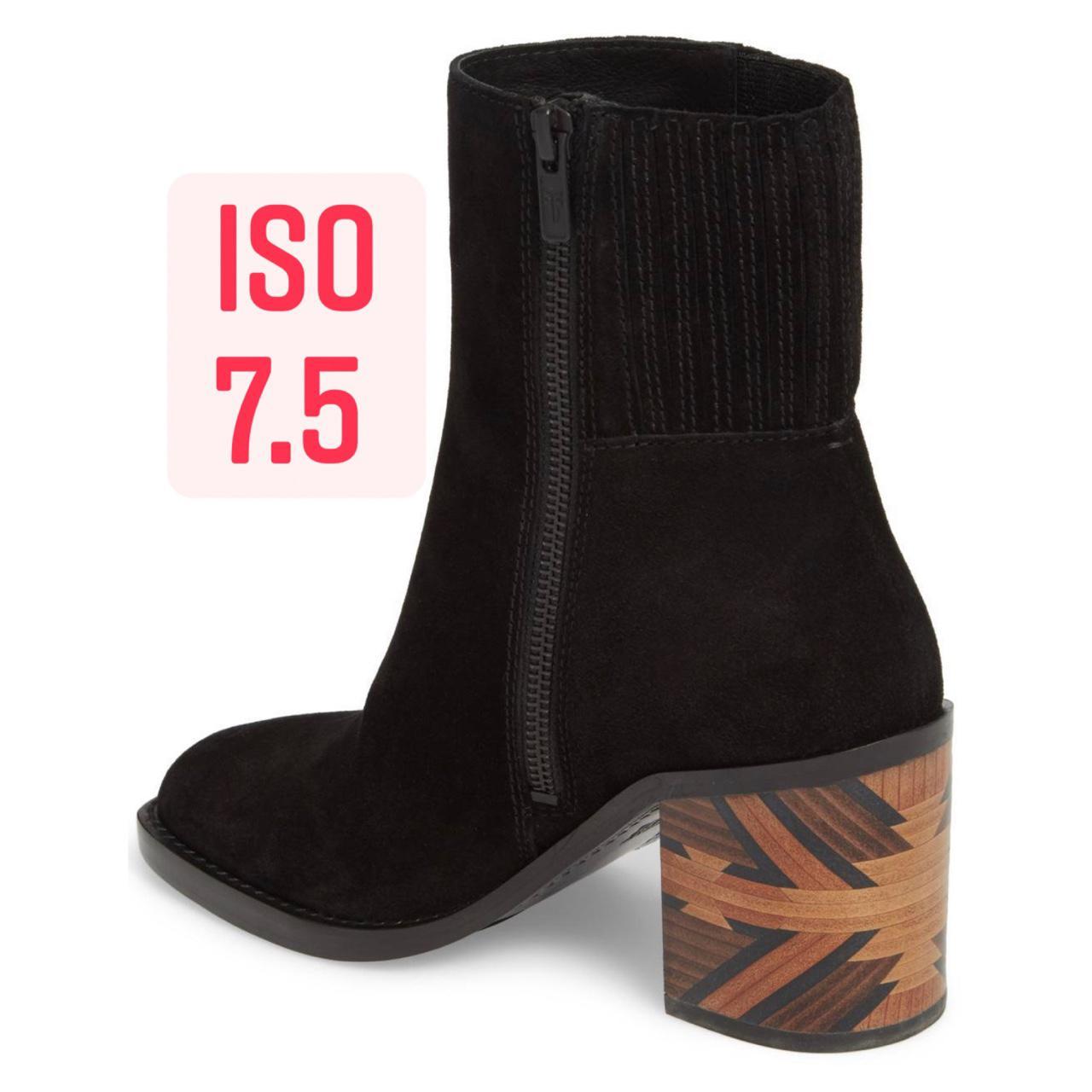 ISO FRYE BLACK PIA SEDONA CHELSEA BOOT IN SIZE 7 7.5