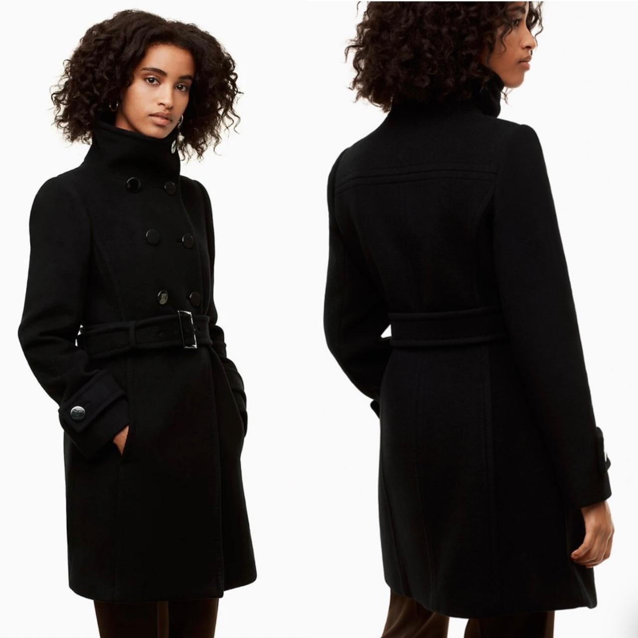 Aritzia BABATON Bromley Wool Cashmere Peacoat