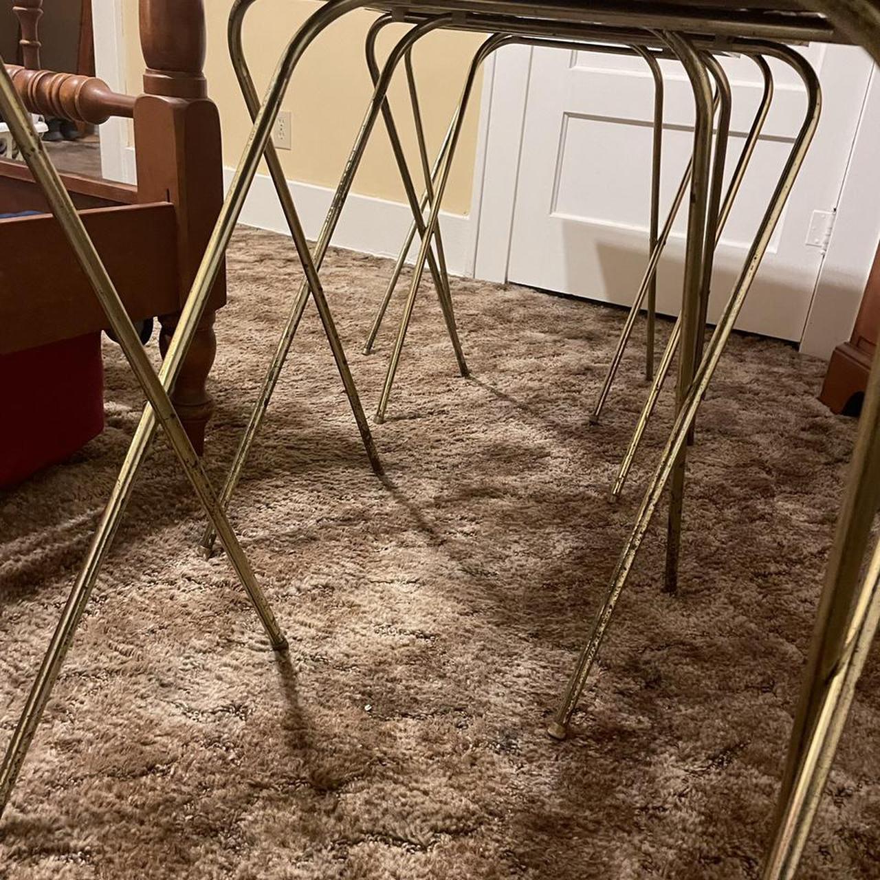 Red and Gold Furniture Depop