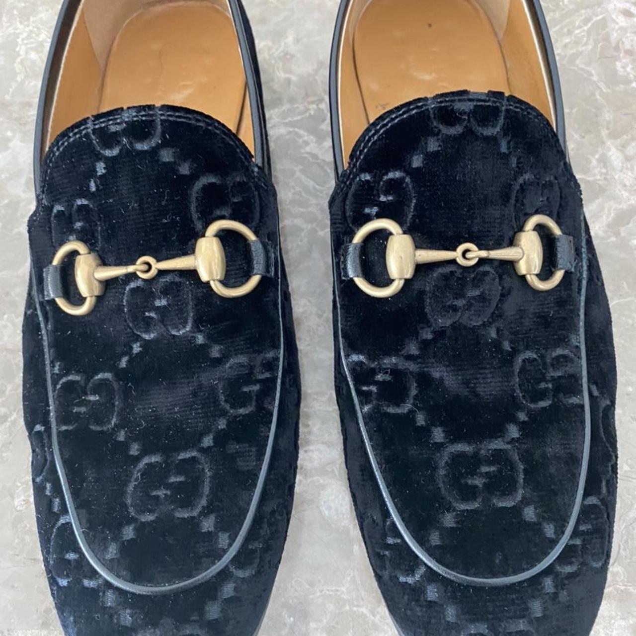 Gucci men’s black loafers Barely worn (no box)... - Depop