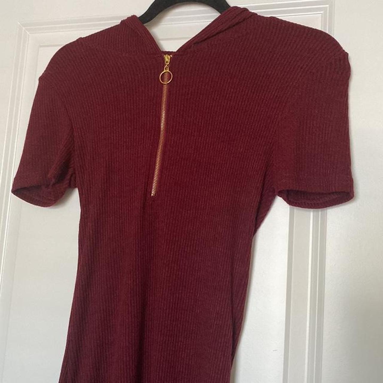 Rue 21 burgundy dress sale