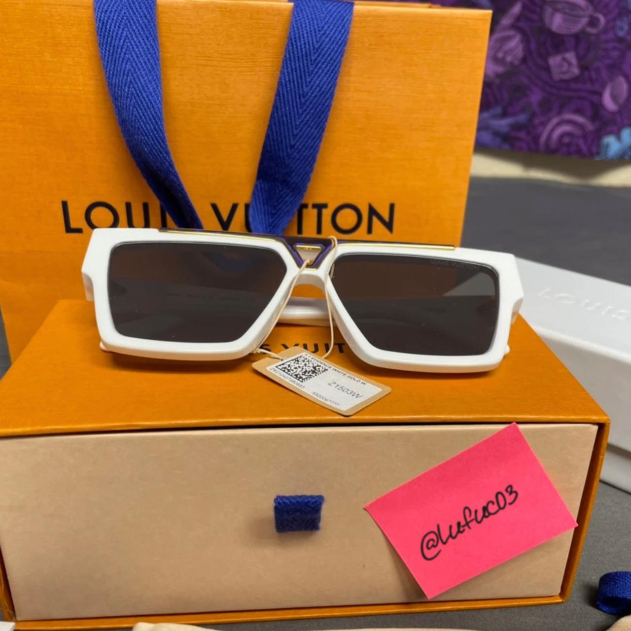 100% authentic Louis Vuitton sunglasses, in the - Depop