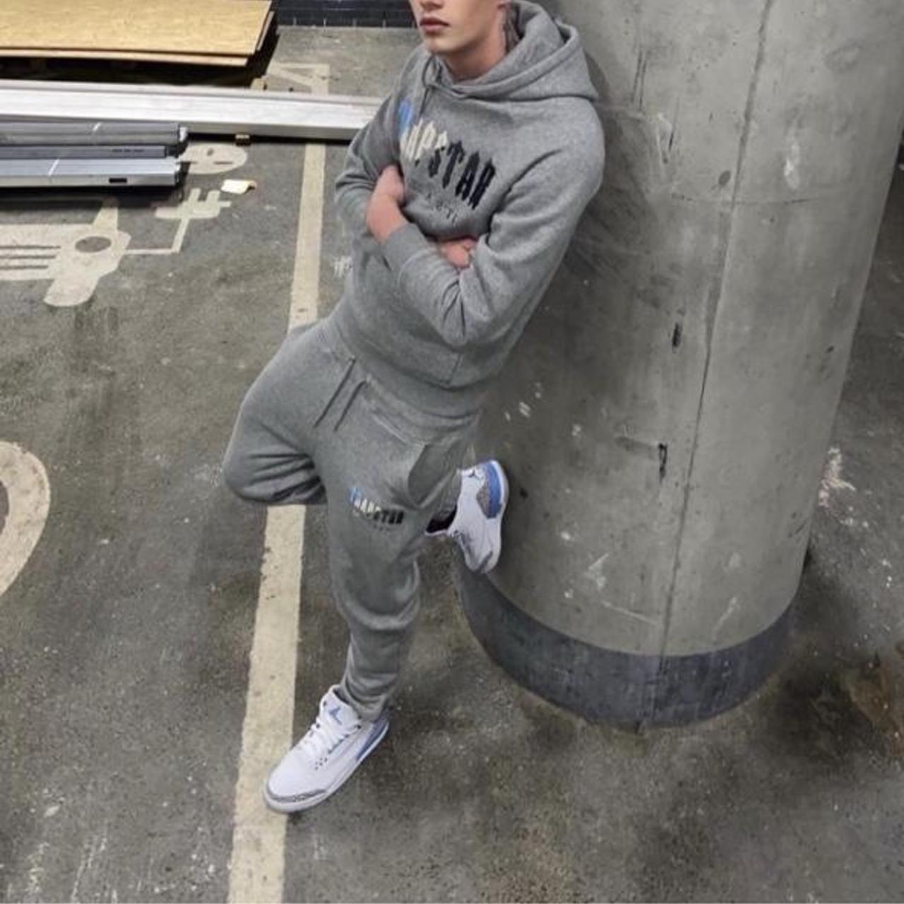 grey trapstar tracksuit