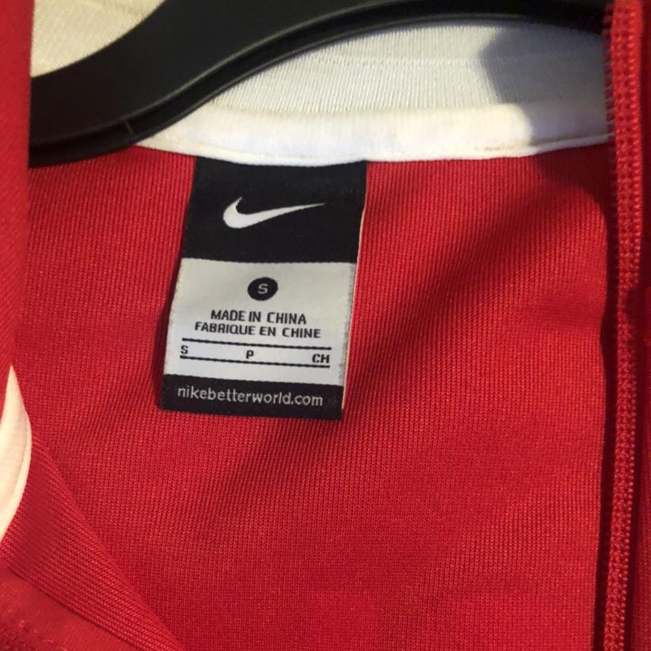 Nike England Soccer Zip Up Jacket Depop