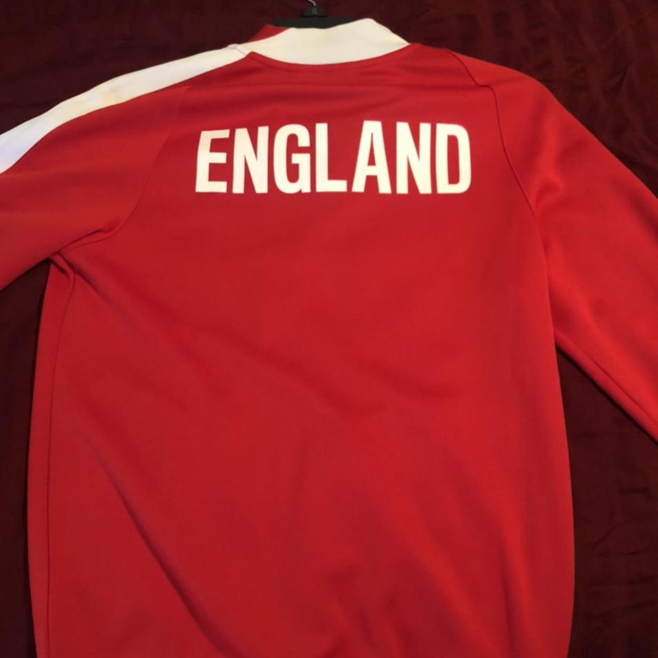 Nike England Soccer Zip Up Jacket Depop