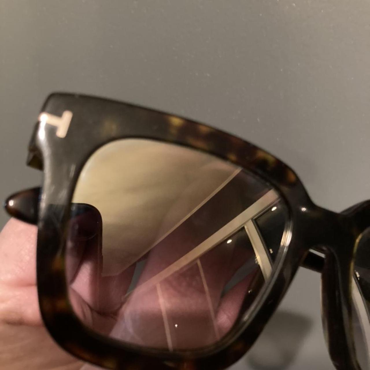 TOM FORD Women's Brown and Black Sunglasses (2)