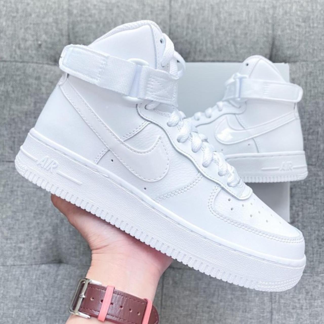 nike white high top air force 180