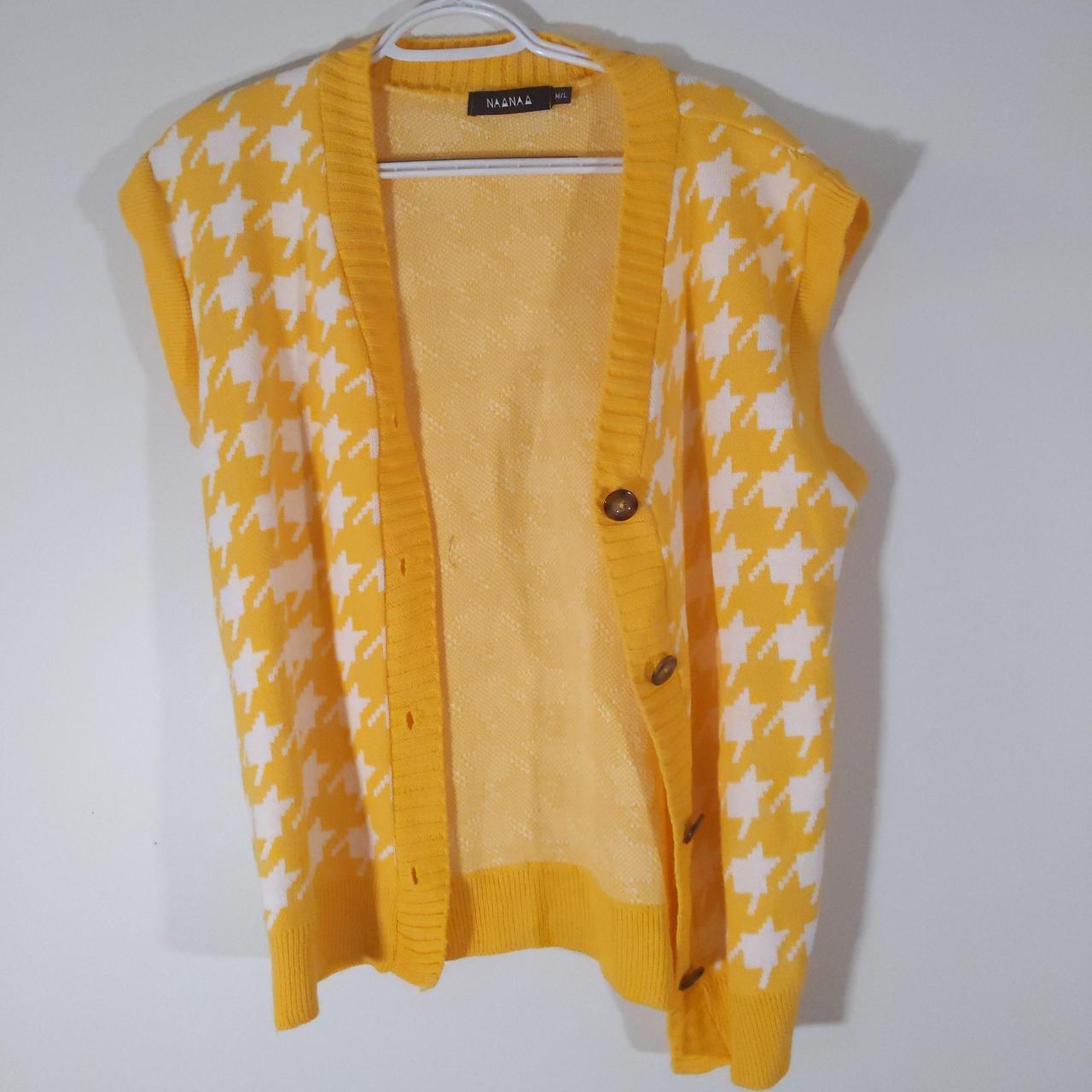 Product Image 4 - NaaNaa Knit Cardigan Houndstooth Vest