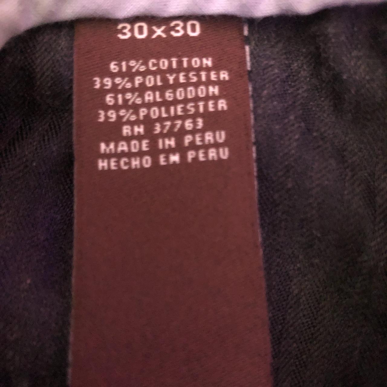 Perry Ellis brown chino pants size 30x30 free... Depop