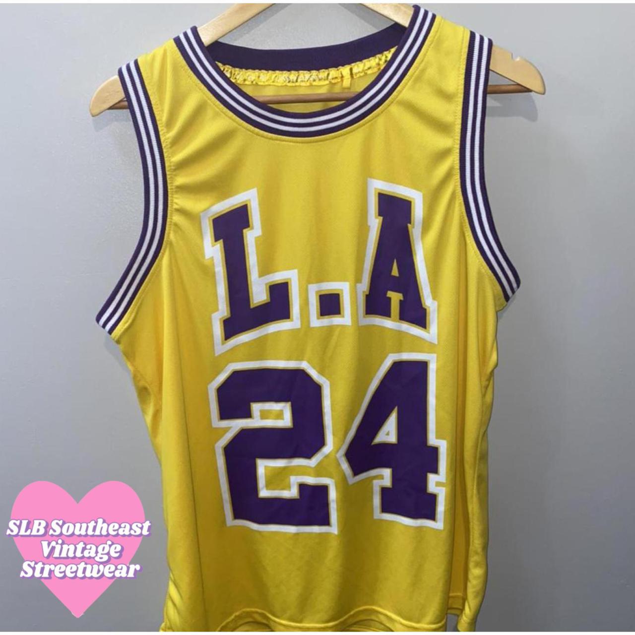 Vintage La Laker XL basketball Jersey - Depop