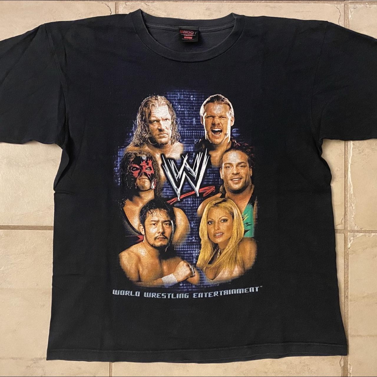 Vintage WWF WWE Kane Triple H Trish Stratus Rob Van... - Depop