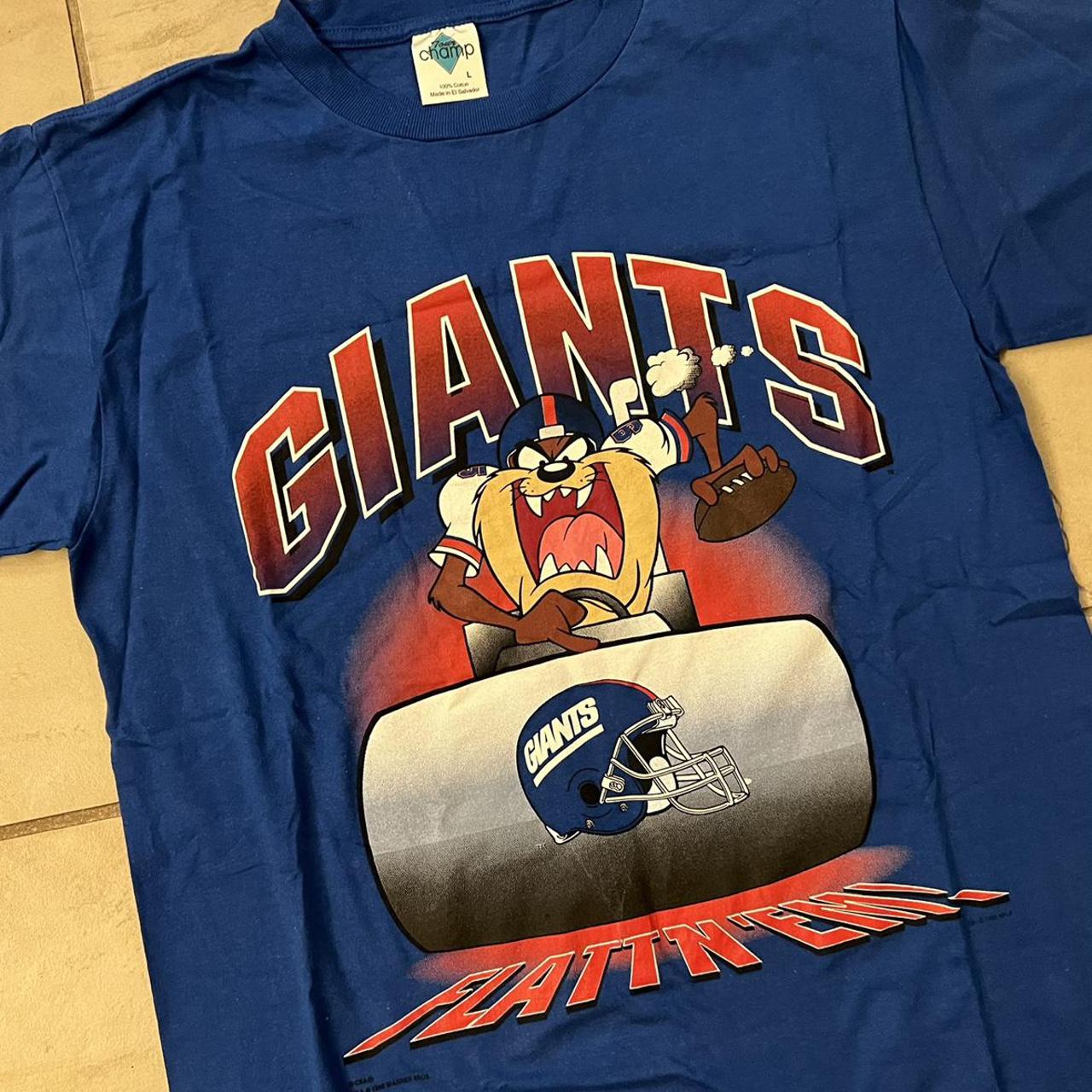 New York Giants NFL Football Sports Black tee t-shirt Size XL