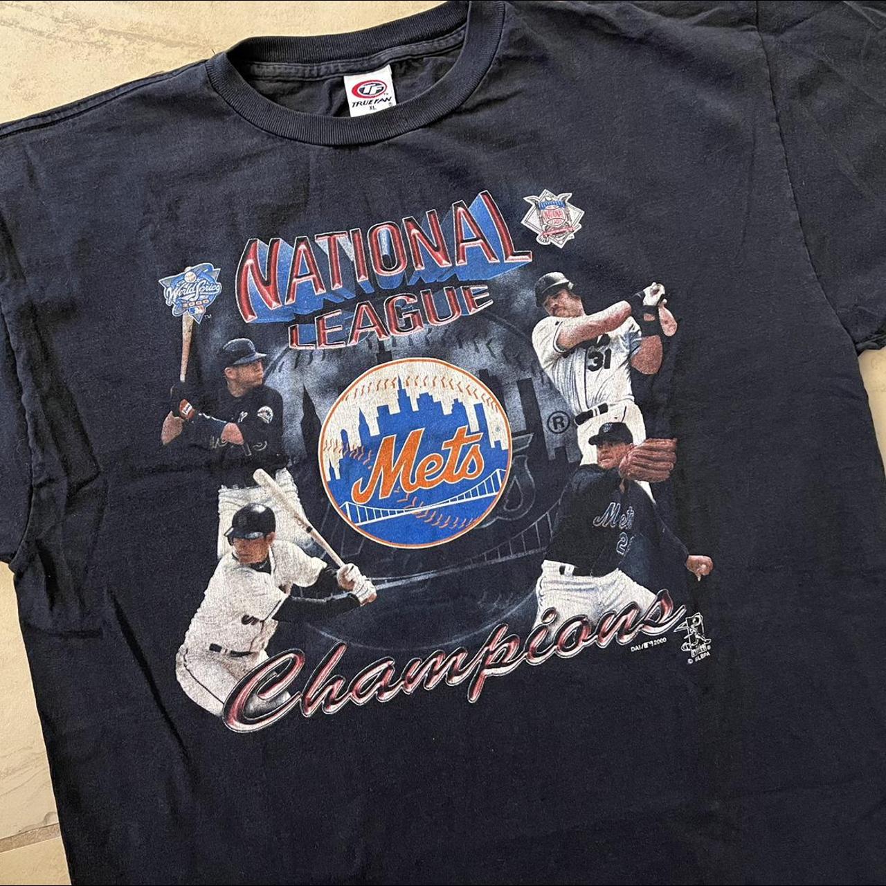 Vintage New York Mets shirt. Size mens small. Has - Depop