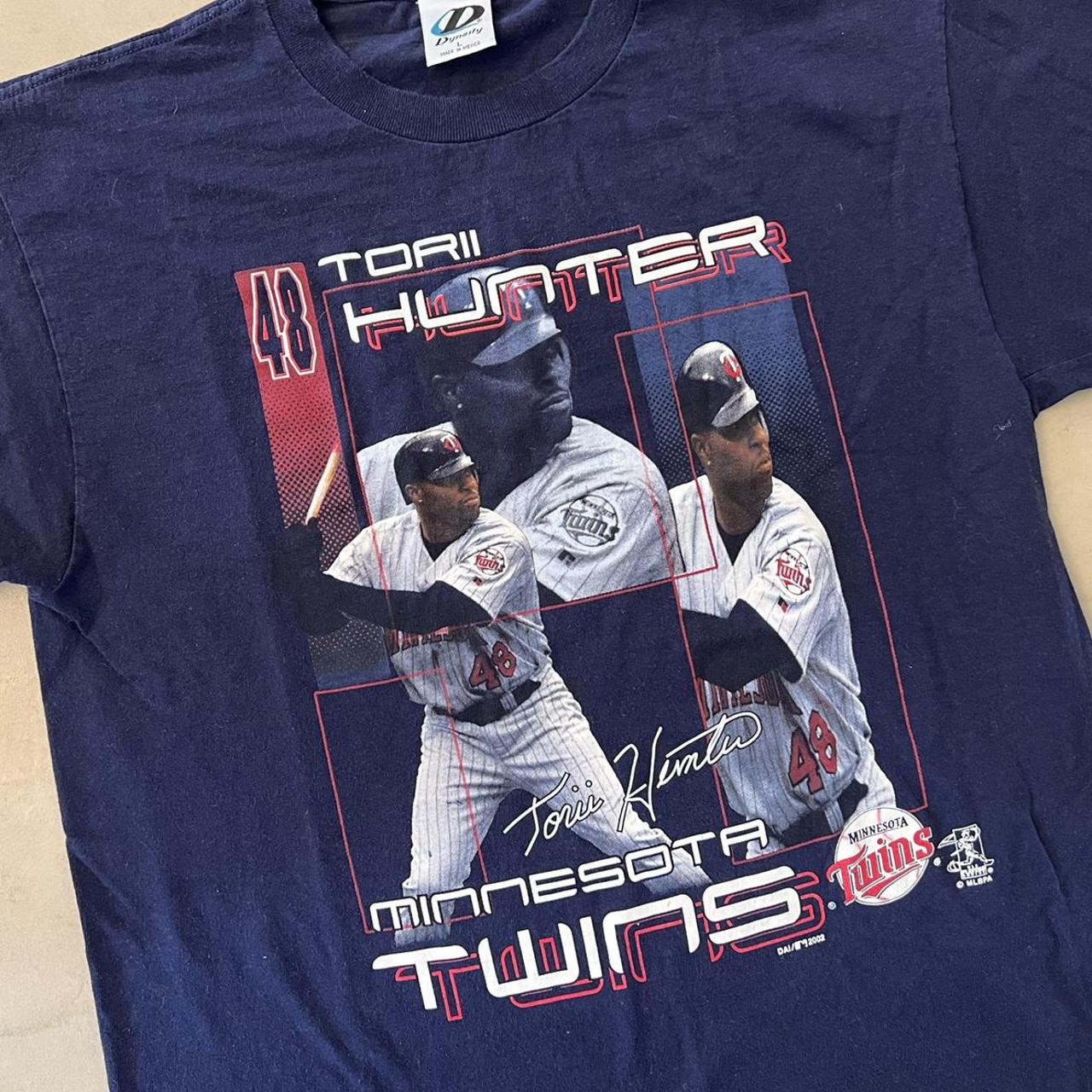 Torii Hunter Minnesota Twins Throwback Jersey