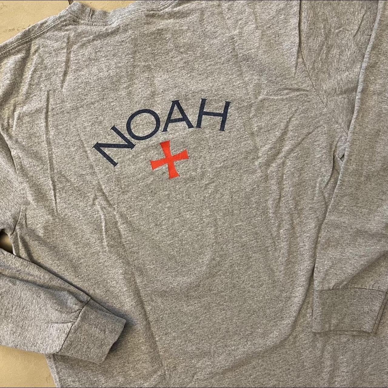 Noah Long Sleeve Core Logo Pocket Tee