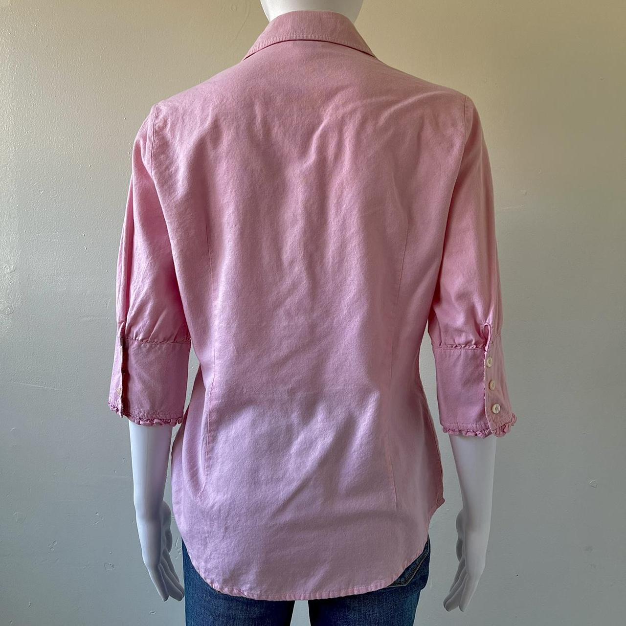 Lilly Pulitzer Women's Pink Shirt Depop