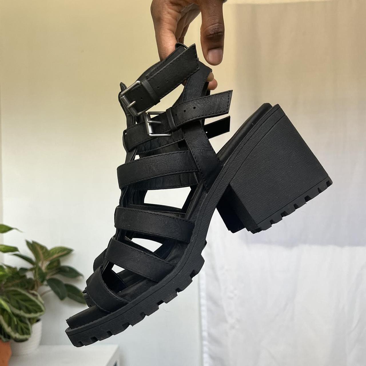 Product Image 1 - Caged block heel sandals with
