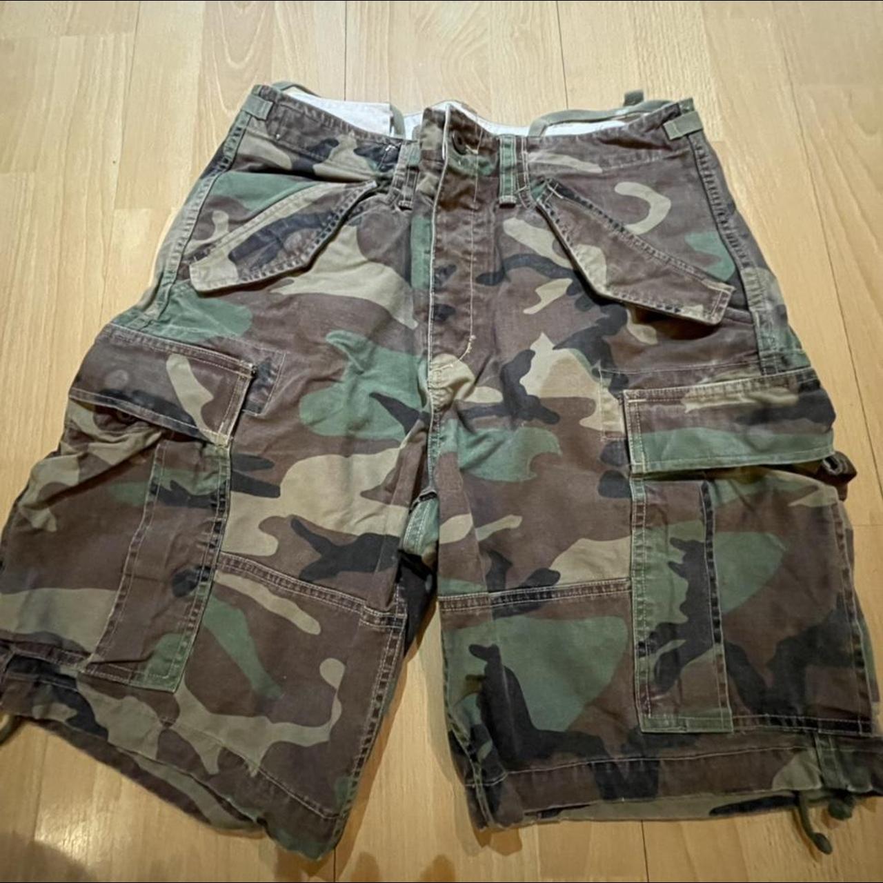 Ralph Lauren Vintage Military Mens Shorts Size 30... - Depop