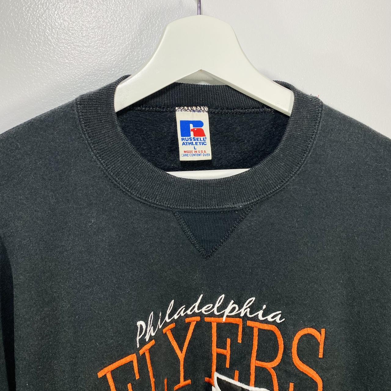 Vintage Russell Philadelphia Flyers embroidered... - Depop