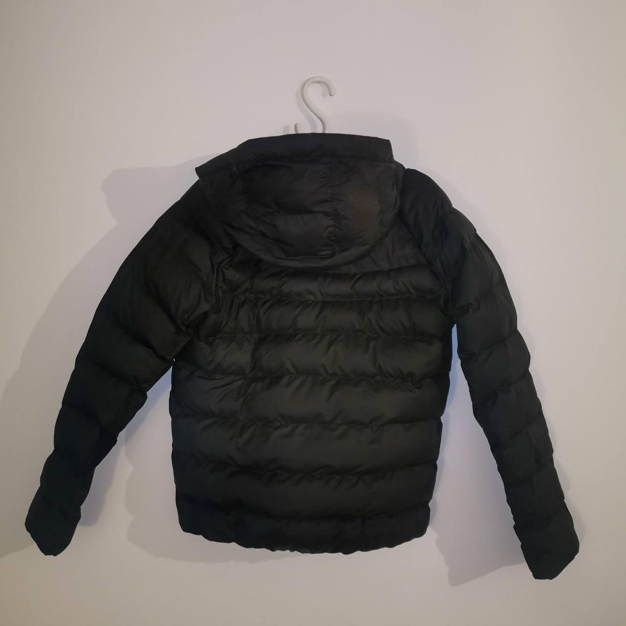 NIKE | PUFFER JACKET COLOUR: Black/Blue with white... - Depop