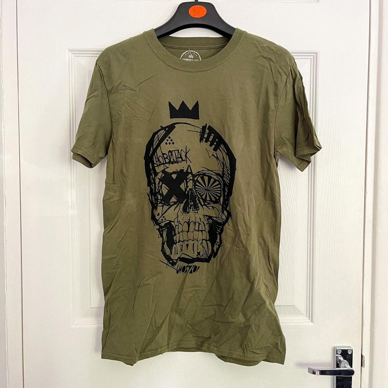 Hobo Jack “Scratchy Skull” tee M • Front printed... Depop