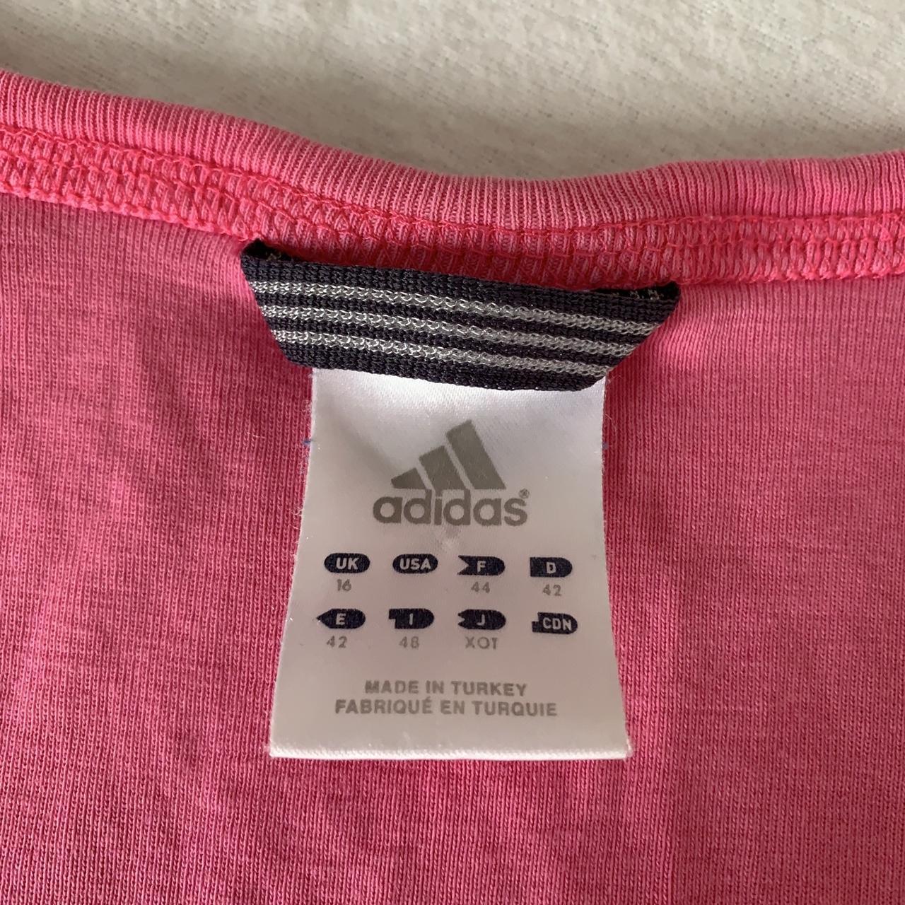 NEED GONE! Pink adidas tank top, Size-16 but can... - Depop