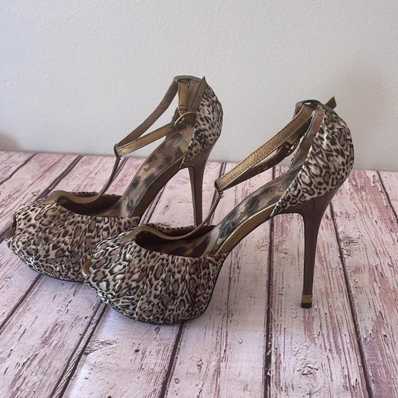 Sam edelman animal outlet print heels