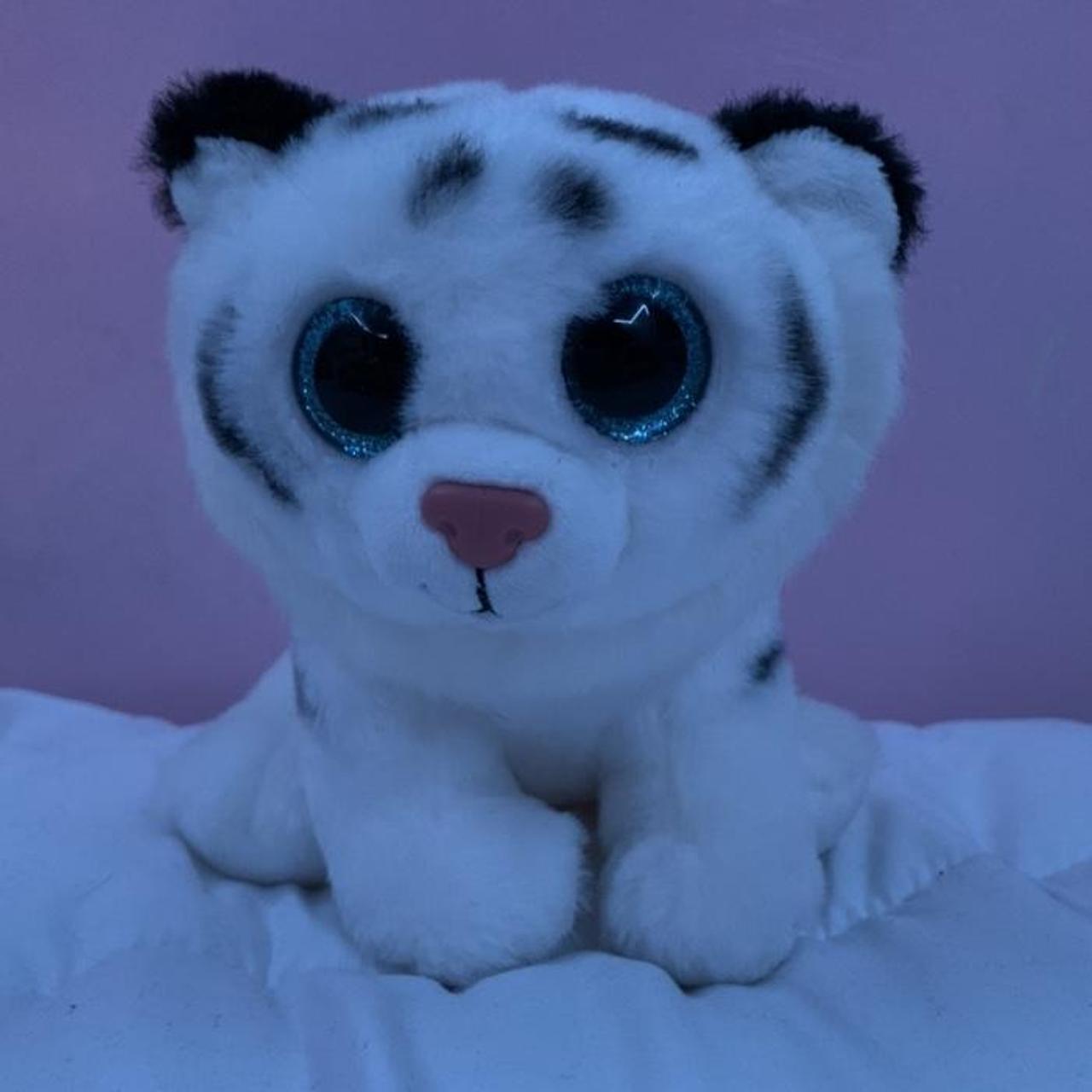 Tundra the White Tiger Beanie Baby / Beanie Boo 