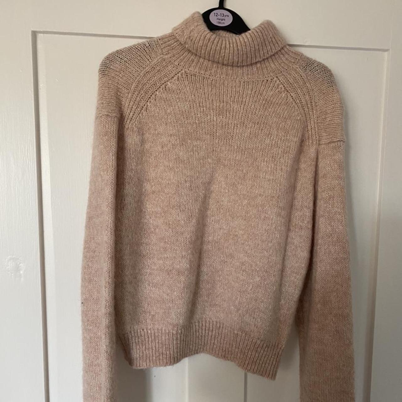 Never been worn Uniqlo knitted roll neck jumper... - Depop