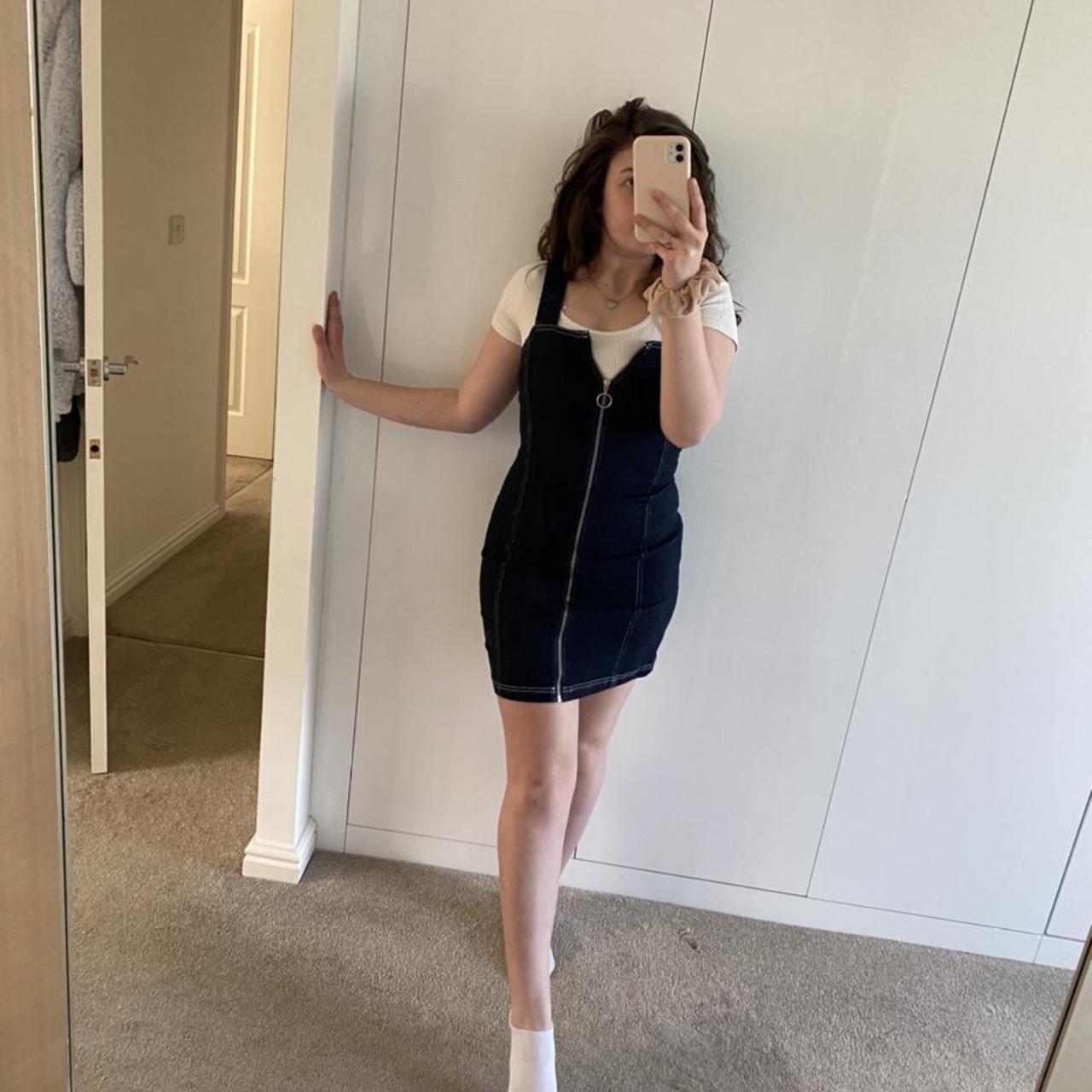 Topshop hot sale zip dress