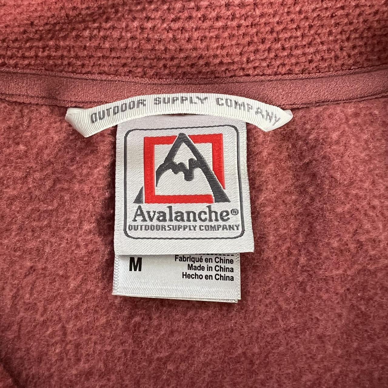 Avalanche Outdoor Supply Company brand half zip... Depop