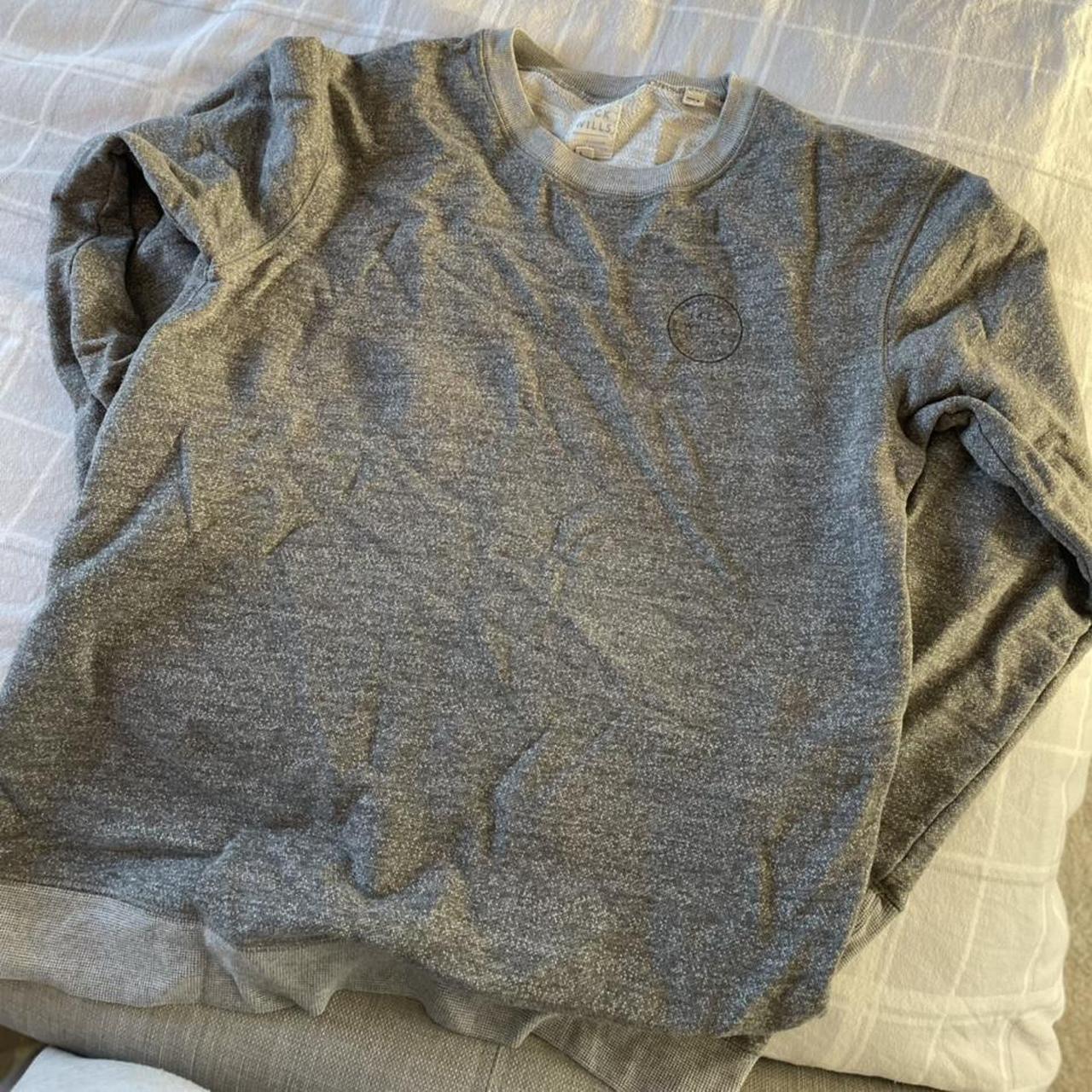 Jack Wills Women's Grey Sweatshirt | Depop