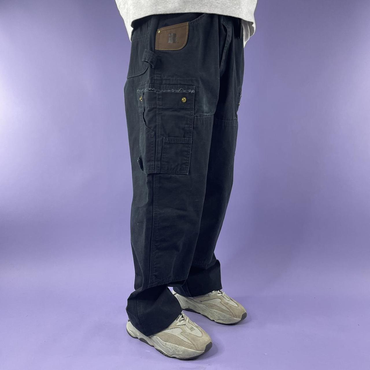 wrangler double knee cargo pants